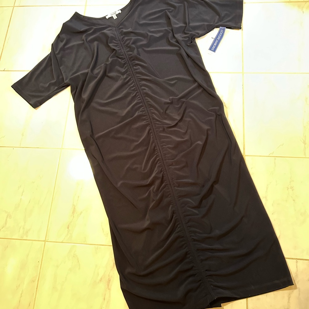 Sympli Navy blue fate Dress. New! Made in Canada!